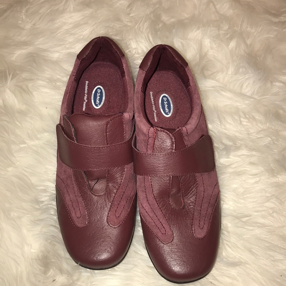 DR SCHOLLS LEATHER AND SUEDE SHOES